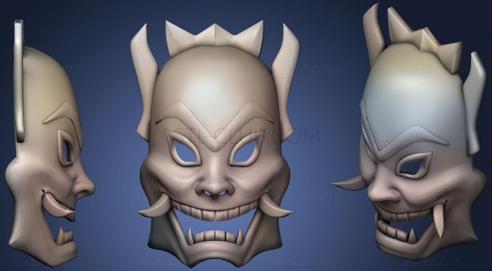 3D model Blue Spirit Mask (STL)